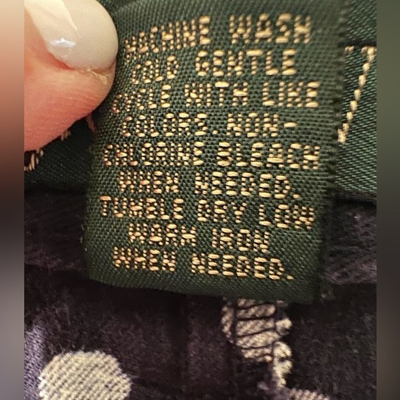 J. CREW Men’s 36 Oarsman 9” Relaxed Chino Short Navy Blue Polka Dot 90’s Inspo - Picture 5 of 13